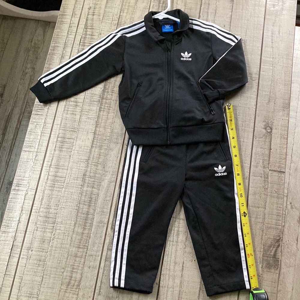 Adidas Jumpsuit set 18-24mo Toddler.